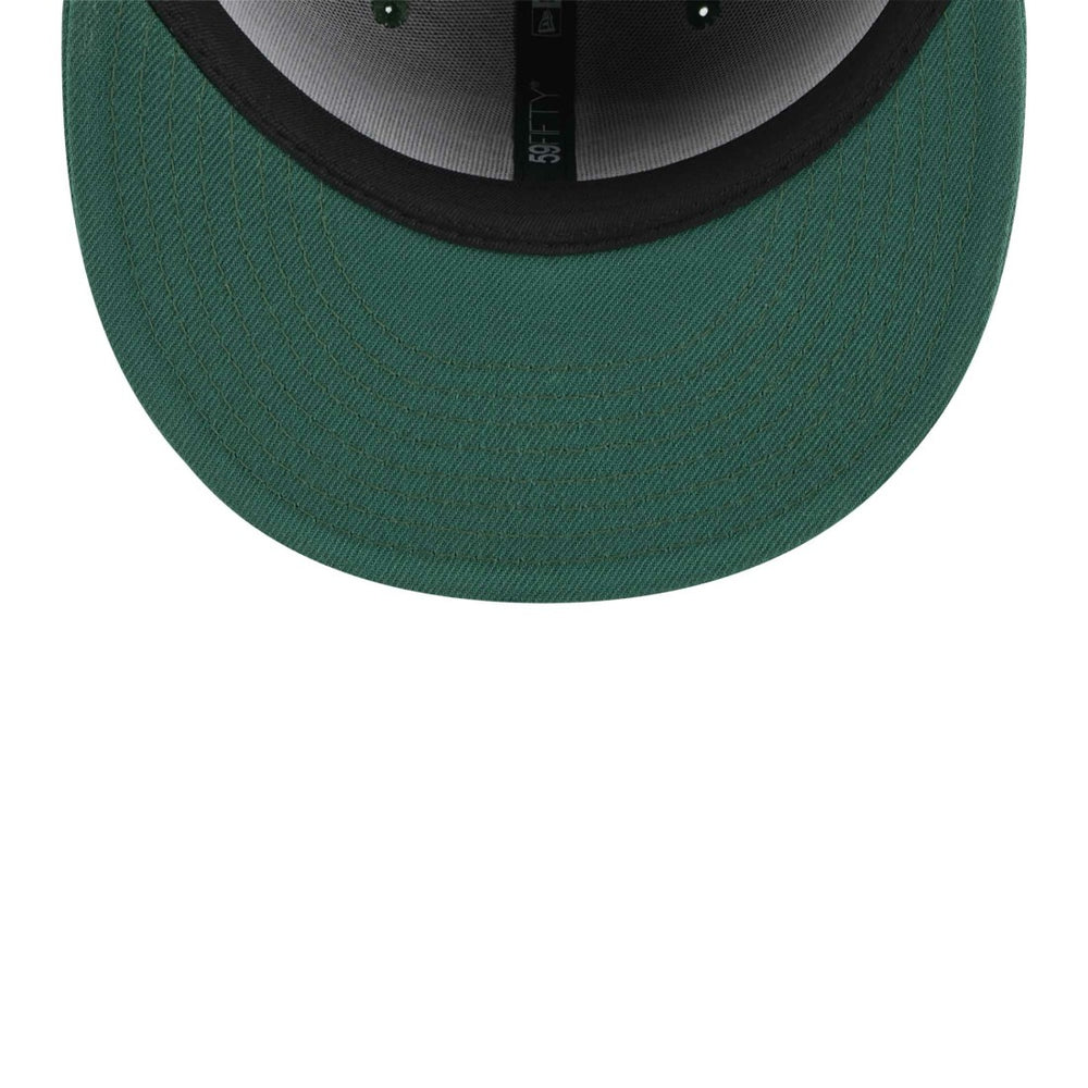 New York Jets New Era Flipside 2Tone 59FIFTY Fitted Hat Black/Green