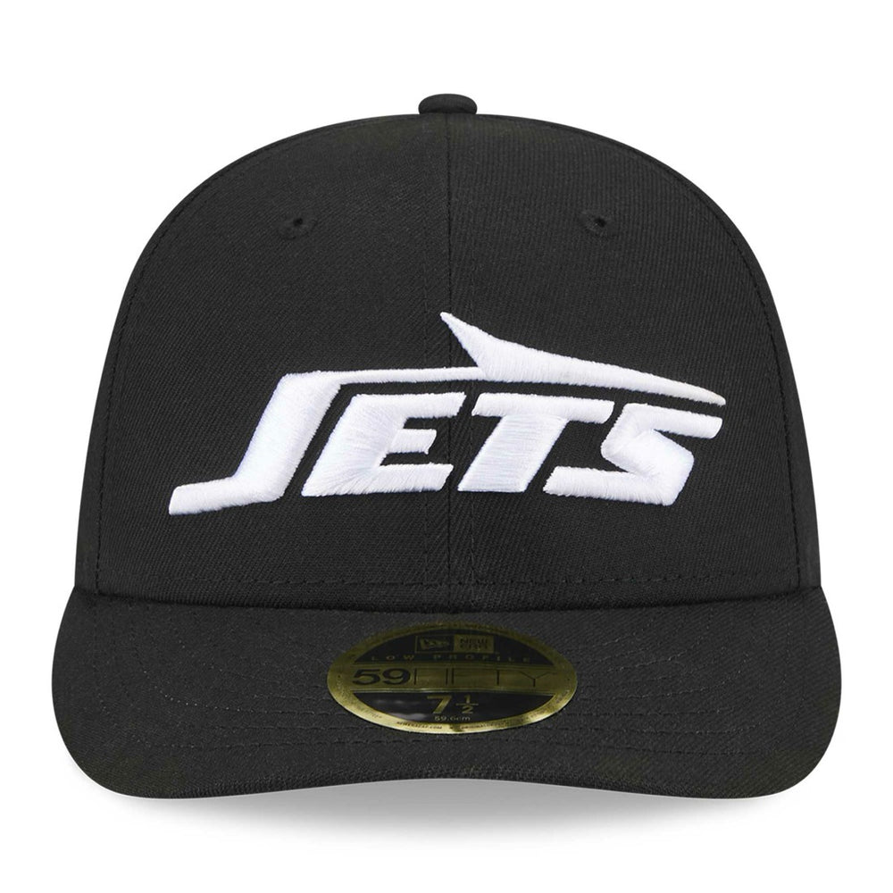 New York Jets New Era Omaha Low Profile 59FIFTY Fitted Hat Black