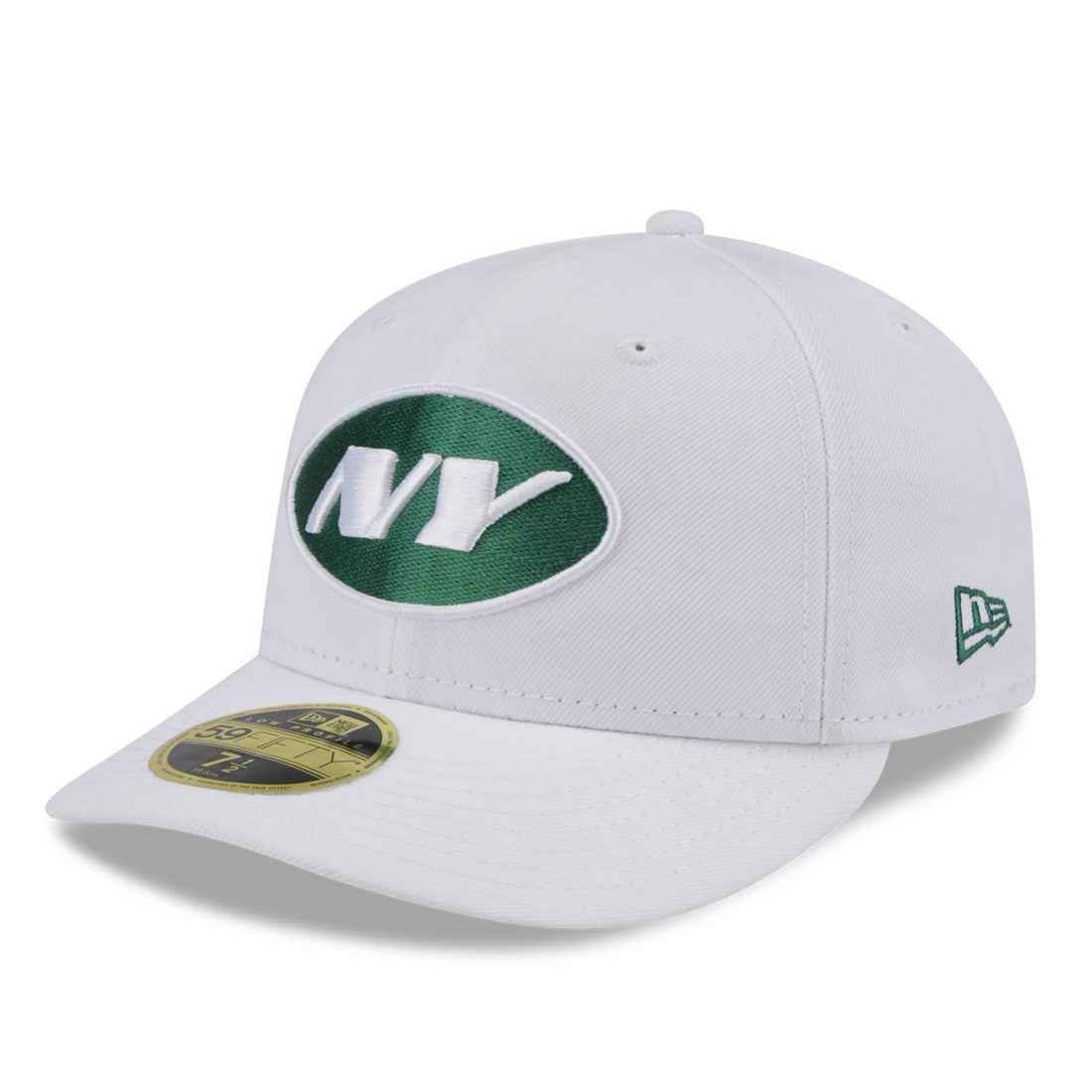 New York Jets New Era Omaha Low Profile 59FIFTY Fitted Hat White