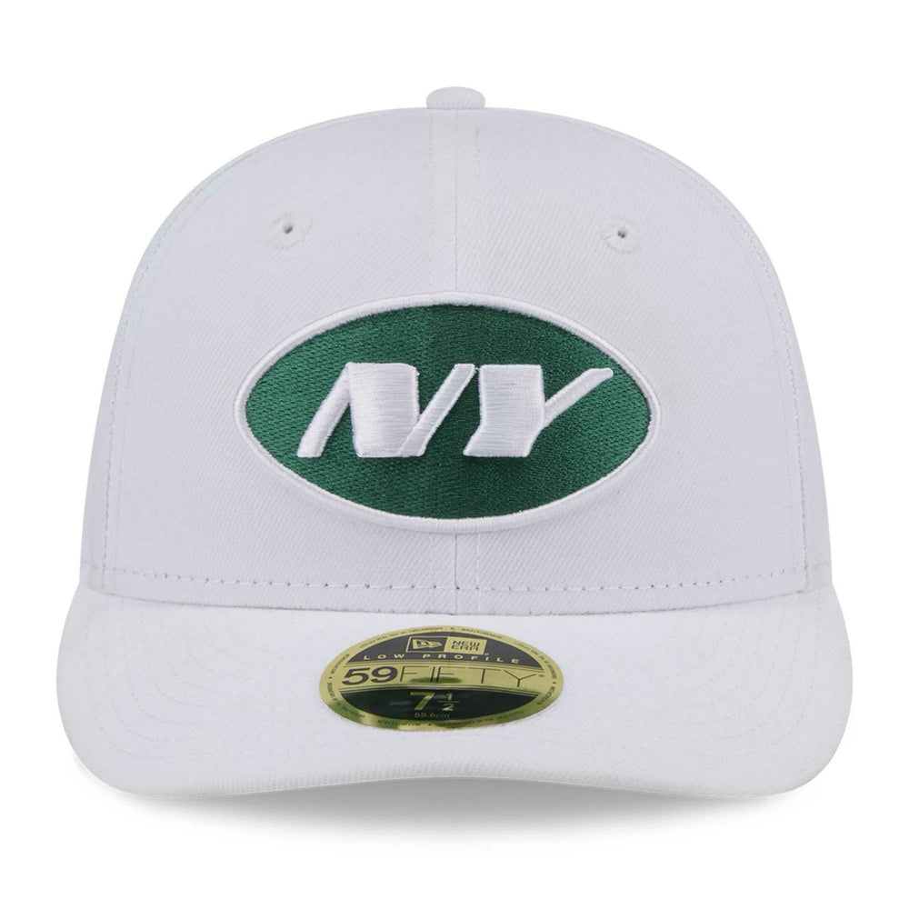 New York Jets New Era Omaha Low Profile 59FIFTY Fitted Hat White