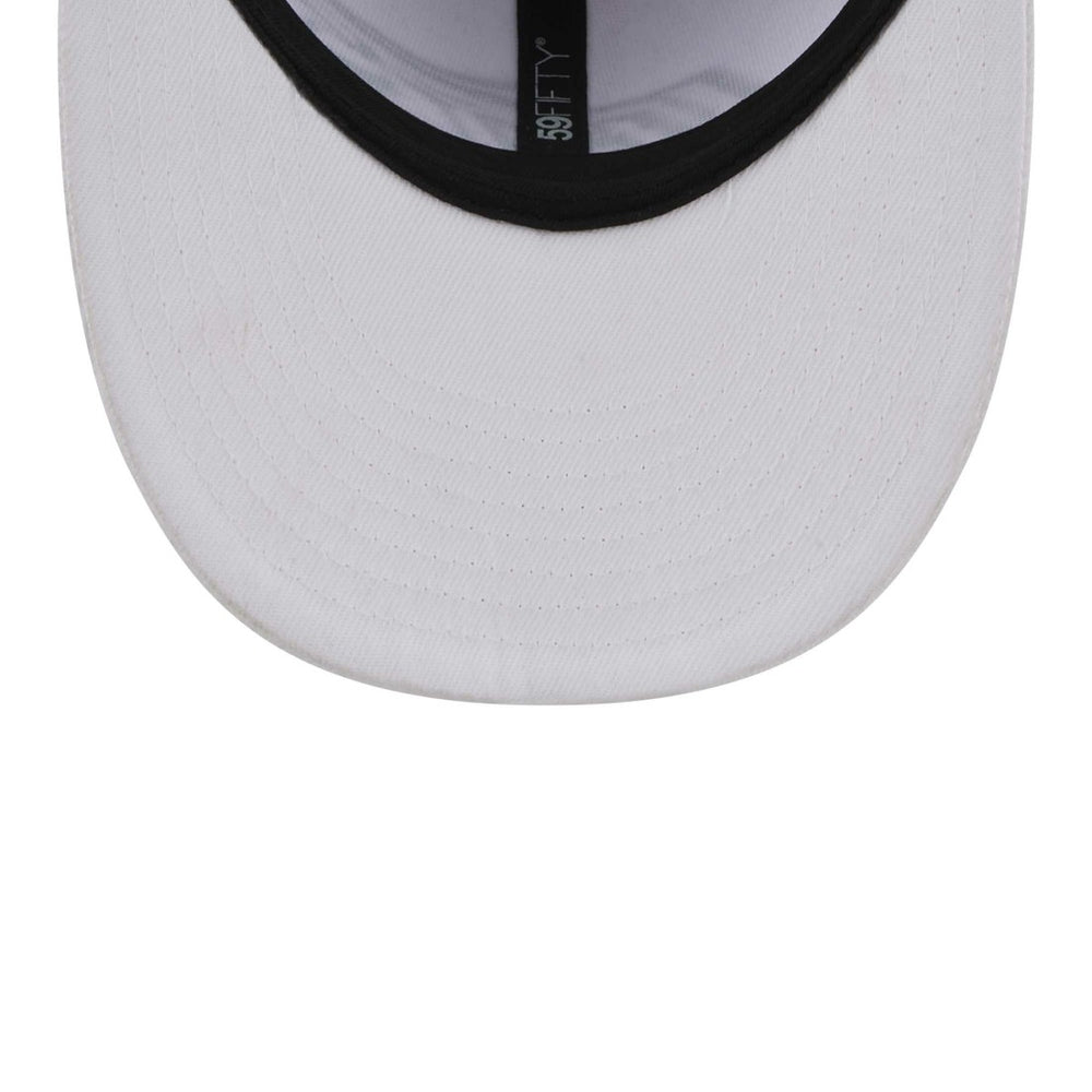 New York Jets New Era Wordmark Omaha Low Profile 59FIFTY Fitted Hat White