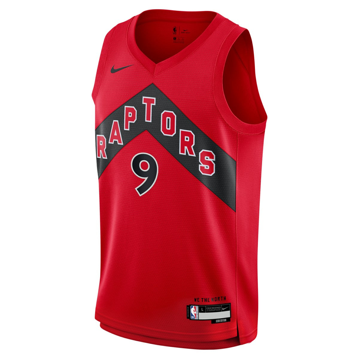 RJ Barrett Toronto Raptors Youth Swingman Jersey Icon Edition Red
