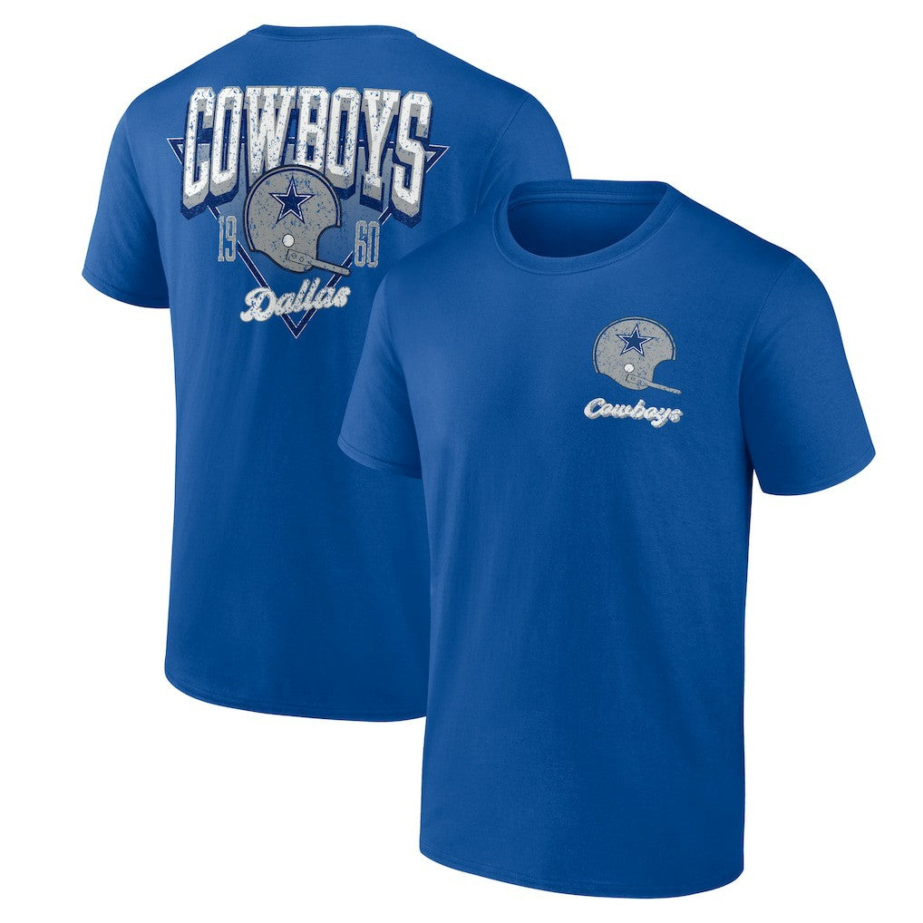 Dallas Cowboys Never Over T-Shirt Royal