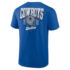 Dallas Cowboys Never Over T-Shirt Royal