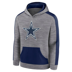 Dallas Cowboys Deliver Pullover Hoodie Heather Gray