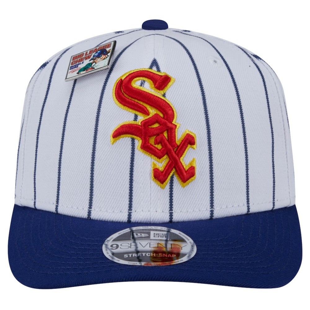 Chicago White Sox New Era 2024 Big League Chew Original 9SEVENTY Adjustable Hat - White/Royal Hats