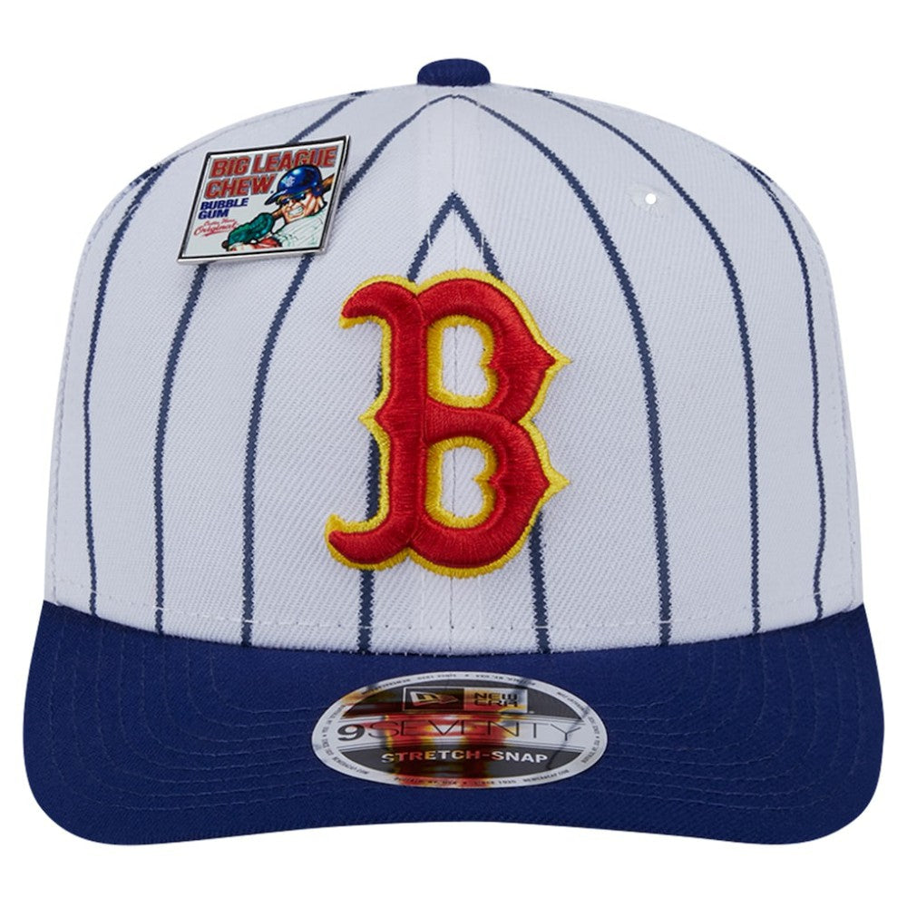 Boston Red Sox New Era 2024 Big League Chew Original 9SEVENTY Adjustable Hat - White/Royal Hats