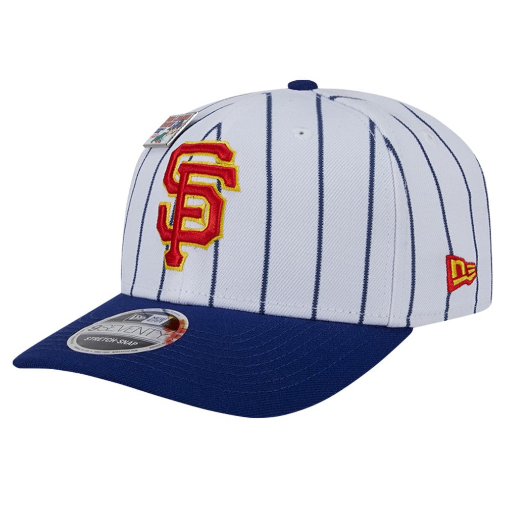 San Francisco Giants New Era 2024 Big League Chew Original 9SEVENTY Adjustable Hat - White/Royal Hats