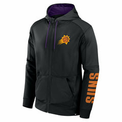 Phoenix Suns Baller Defender Performance Full-Zip Hoodie Black