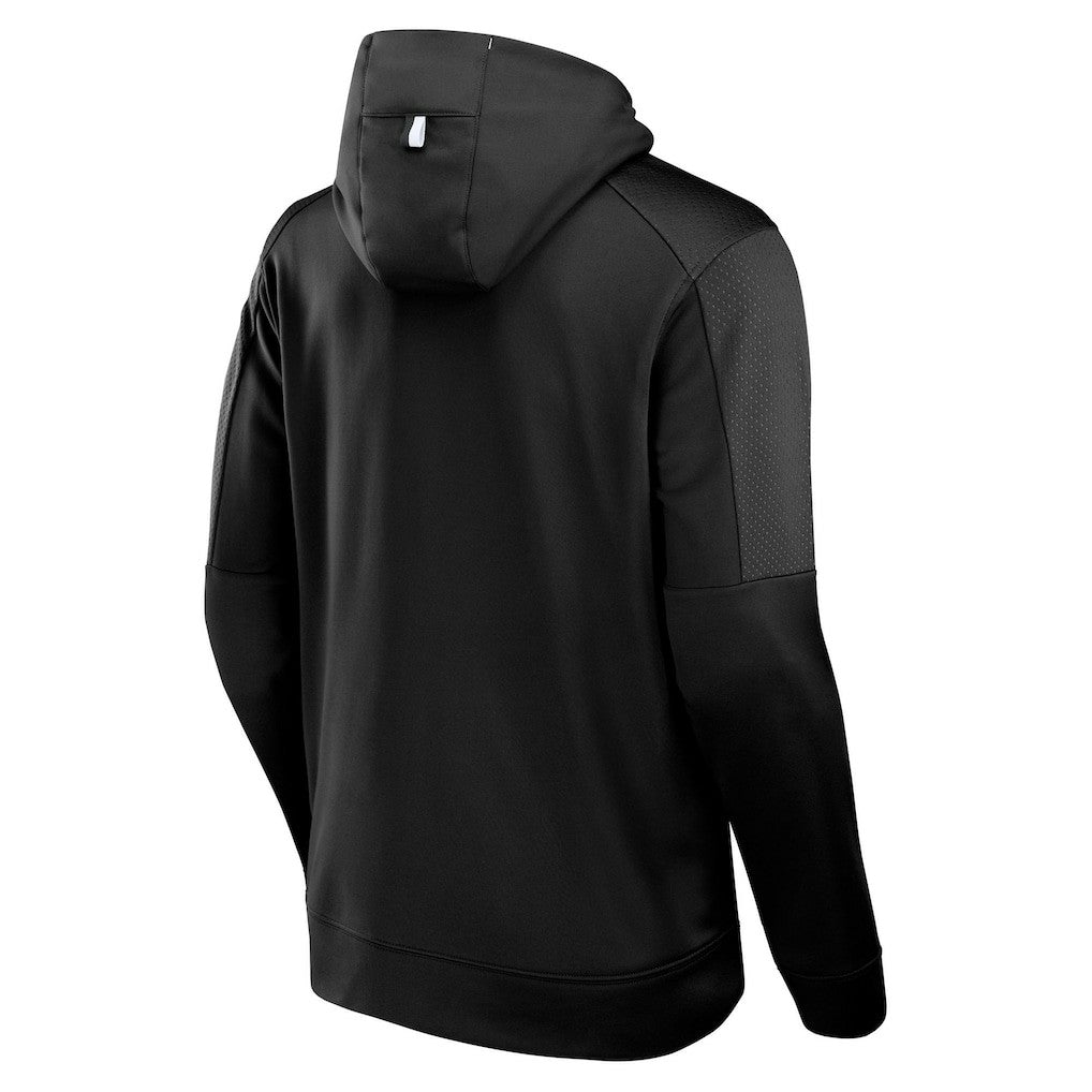 Brooklyn Nets Baller Defender Performance Full-Zip Hoodie Black