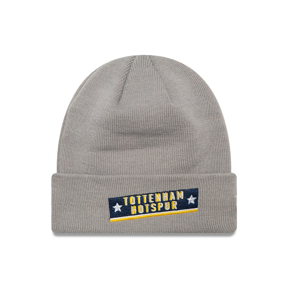 Tottenham Hotspur New Era Graphic Cuffed Knit Hat Gray