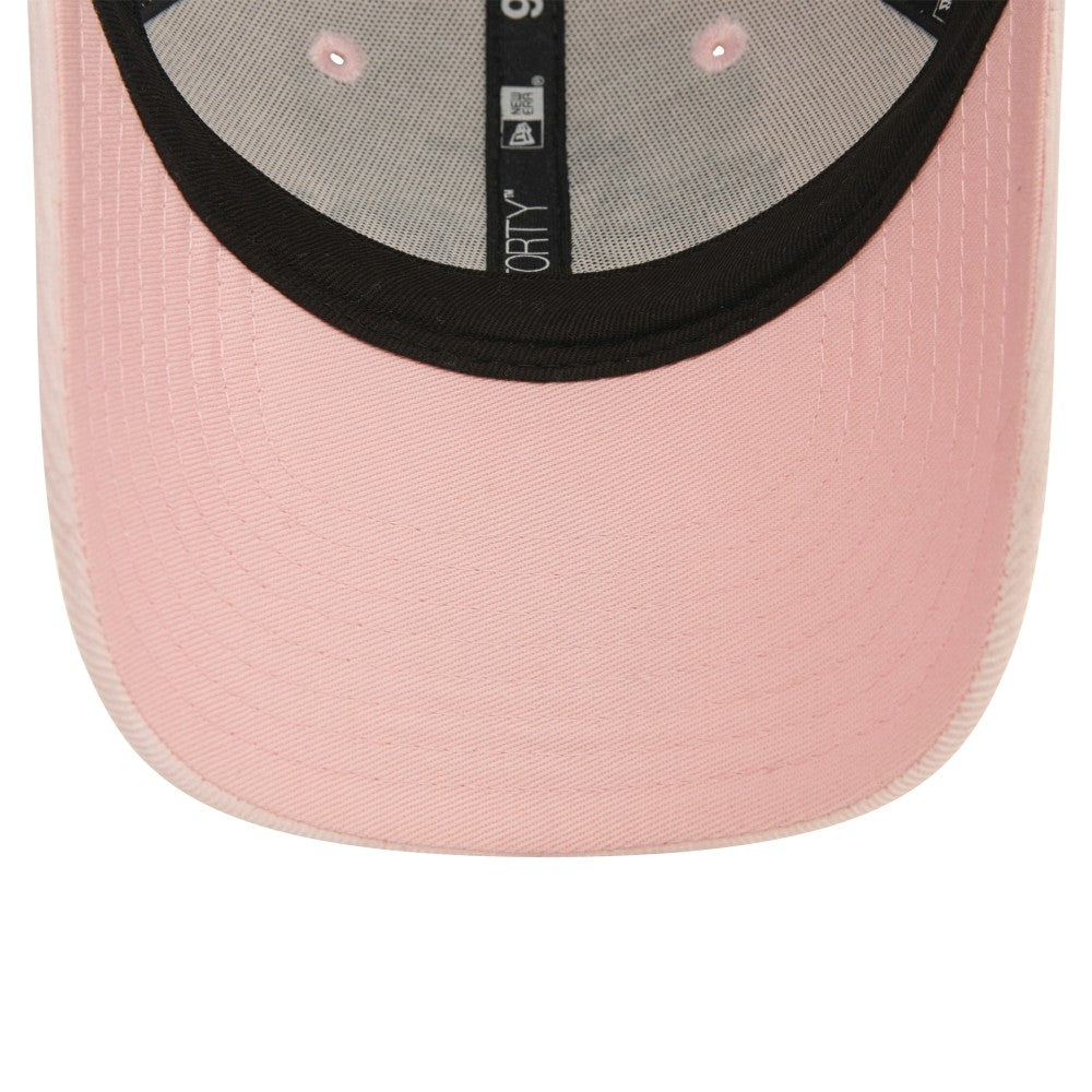 AC Milan New Era Youth Needle Corduroy 9FORTY Adjustable Hat Light Pink