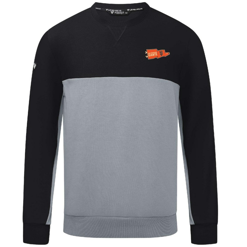 San Francisco Giants Levelwear  Legacy Rafters Pullover Sweatshirt - Black Pullover