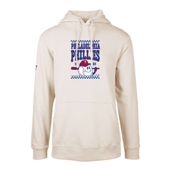 Philadelphia Phillies Levelwear  Podium Inaugural Pullover Hoodie - Cream Hoodies