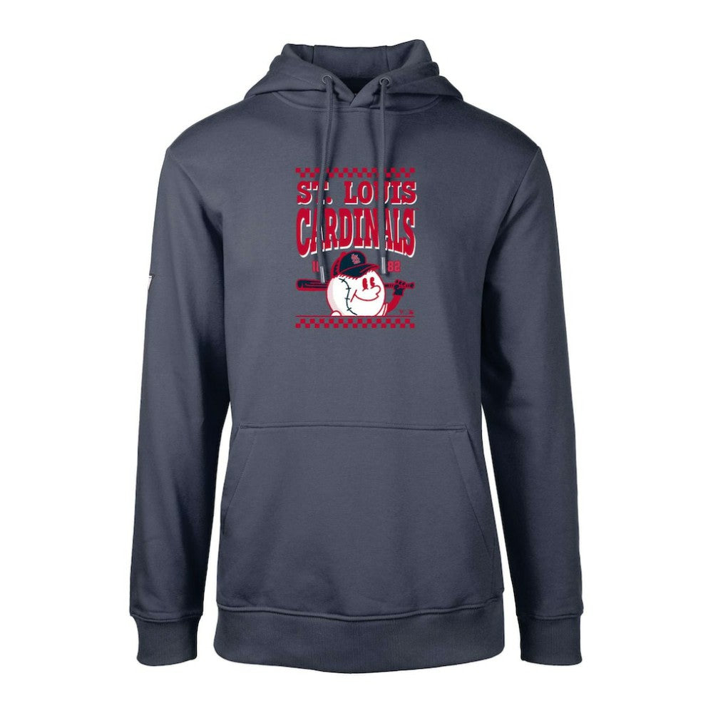 St. Louis Cardinals Levelwear  Podium Inaugural Pullover Hoodie - Navy Hoodies