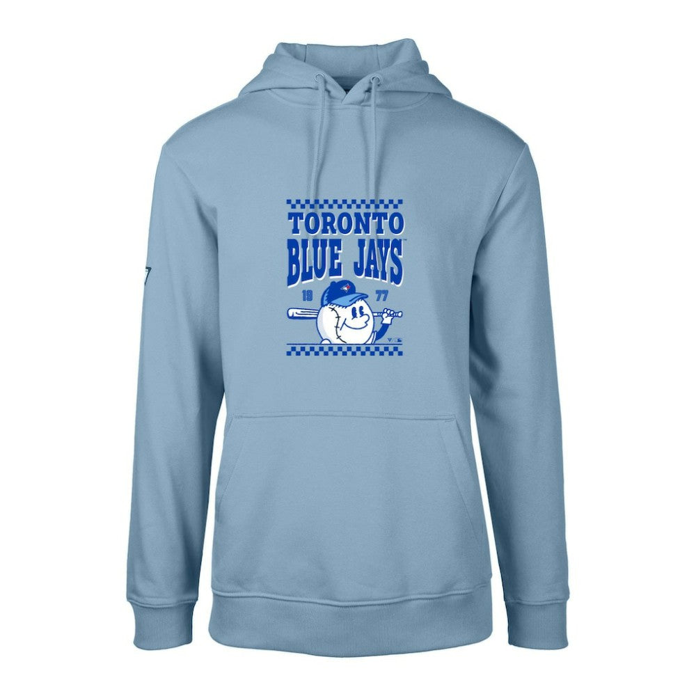 Toronto Blue Jays Levelwear  Podium Inaugural Pullover Hoodie - Powder Blue Hoodies