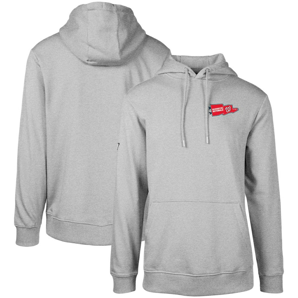 Washington Nationals Levelwear  Podium Rafters Pullover Hoodie - Gray Hoodies