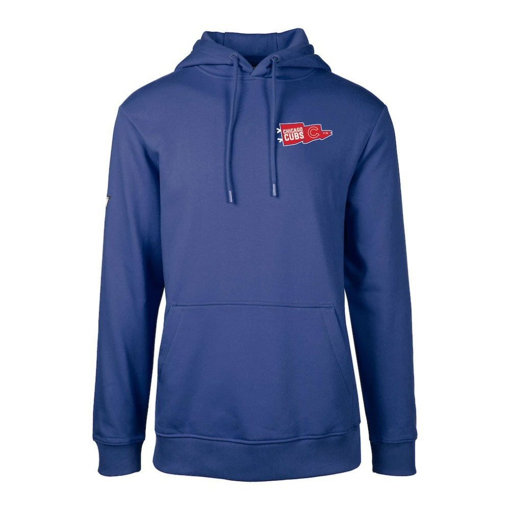 Chicago Cubs Levelwear  Podium Rafters Pullover Hoodie - Royal Hoodies