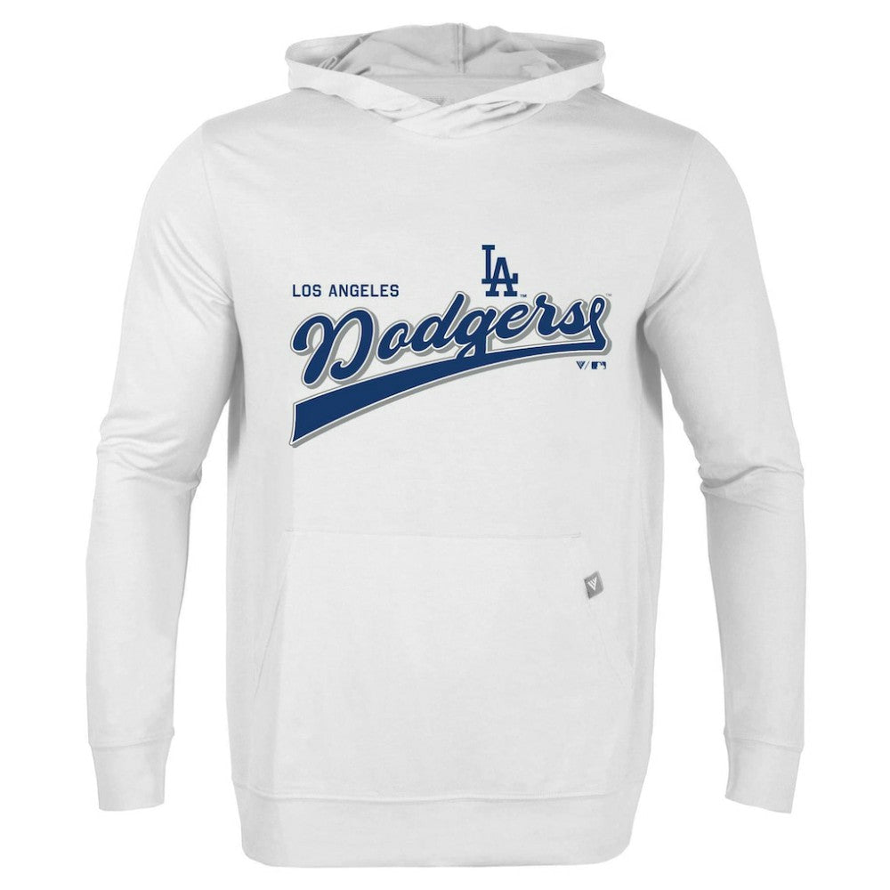 Los Angeles Dodgers Levelwear  Relay 2.0 Retro Pullover Hoodie - White Hoodies