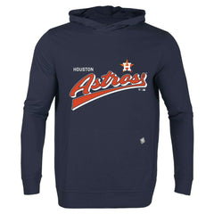 Houston Astros Levelwear  Relay 2.0 Retro Pullover Hoodie - Navy Hoodies