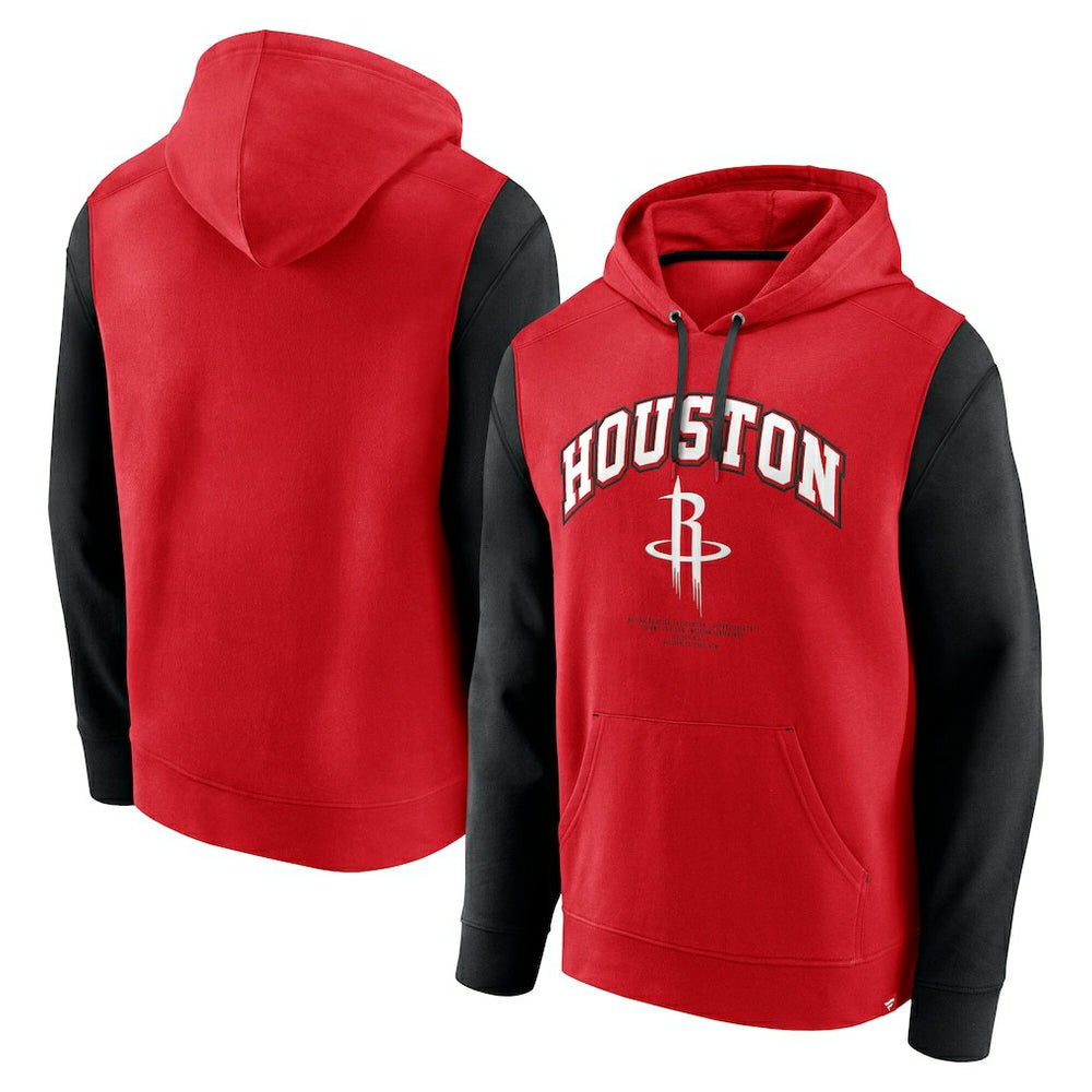 Houston Rockets Scorer Pullover Hoodie Red