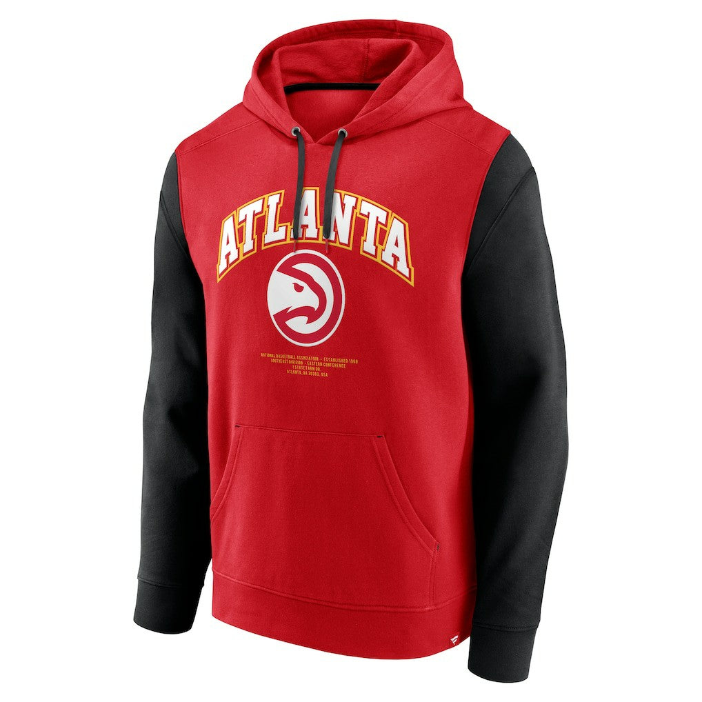 Atlanta Hawks Scorer Pullover Hoodie Red