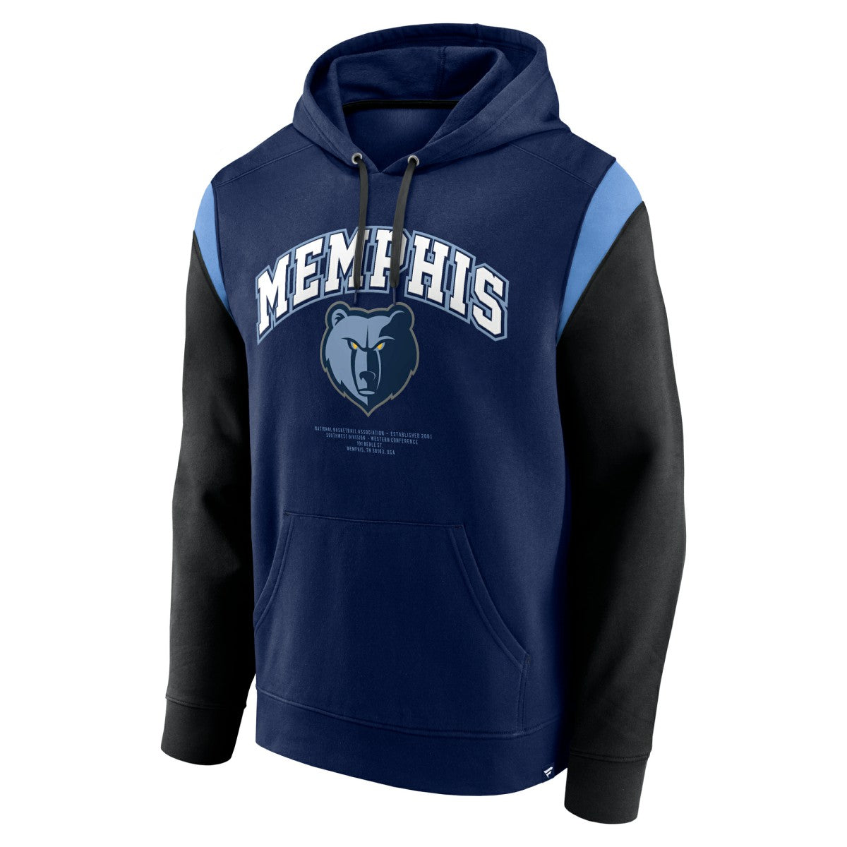 Memphis Grizzlies Scorer Pullover Hoodie Navy