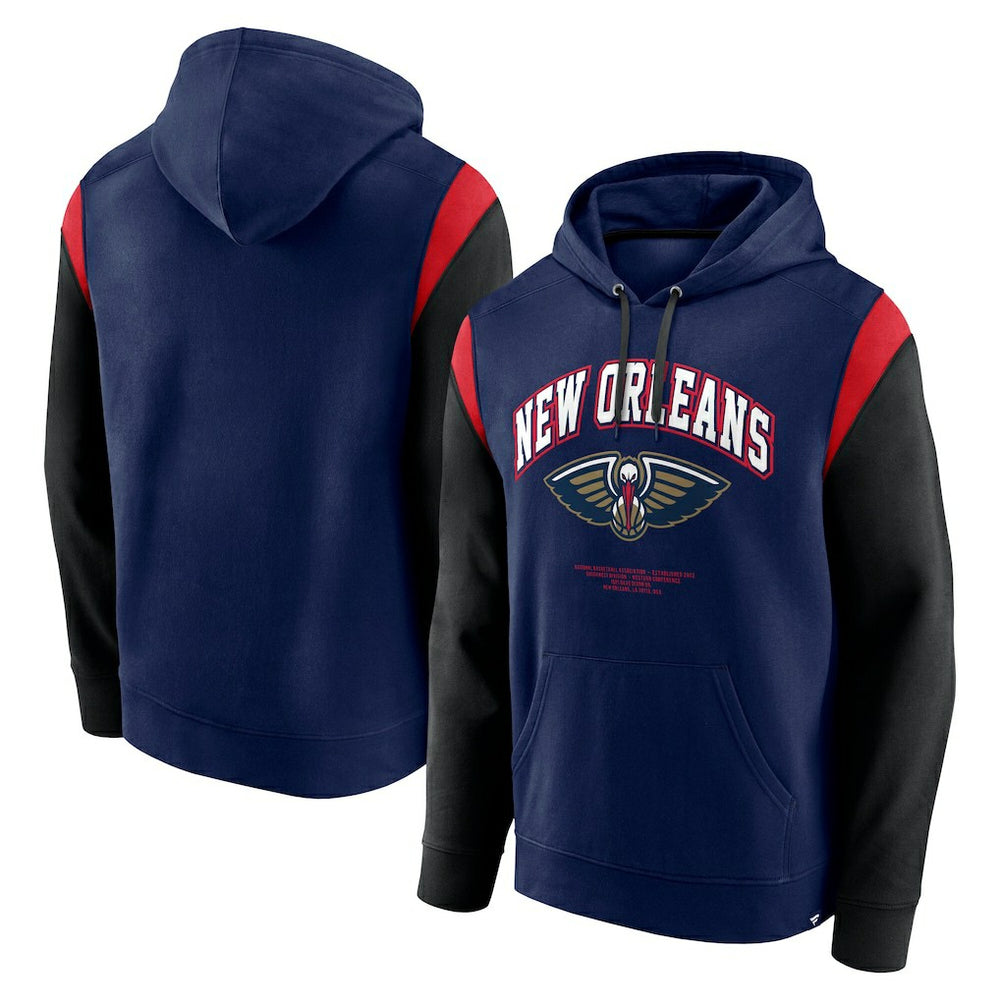 New Orleans Pelicans Scorer Pullover Hoodie Navy