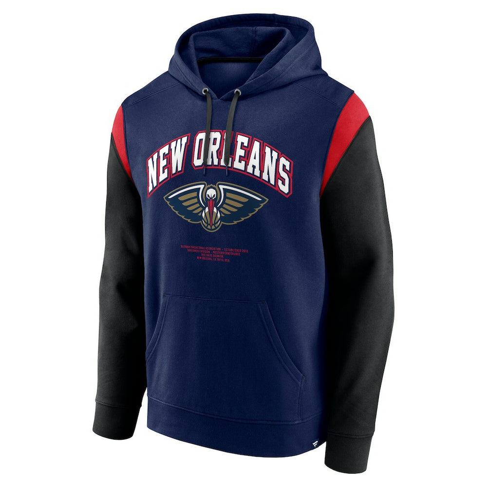 New Orleans Pelicans Scorer Pullover Hoodie Navy