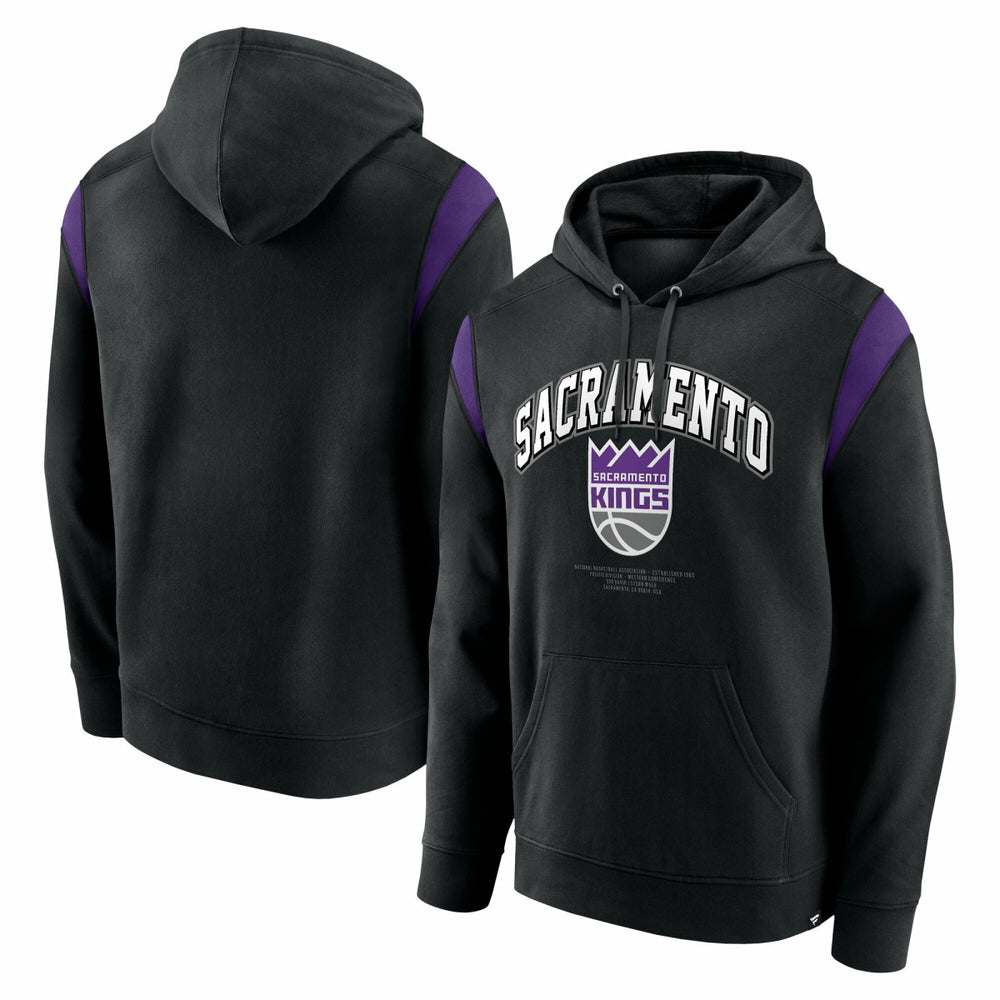 Sacramento Kings Scorer Pullover Hoodie Black