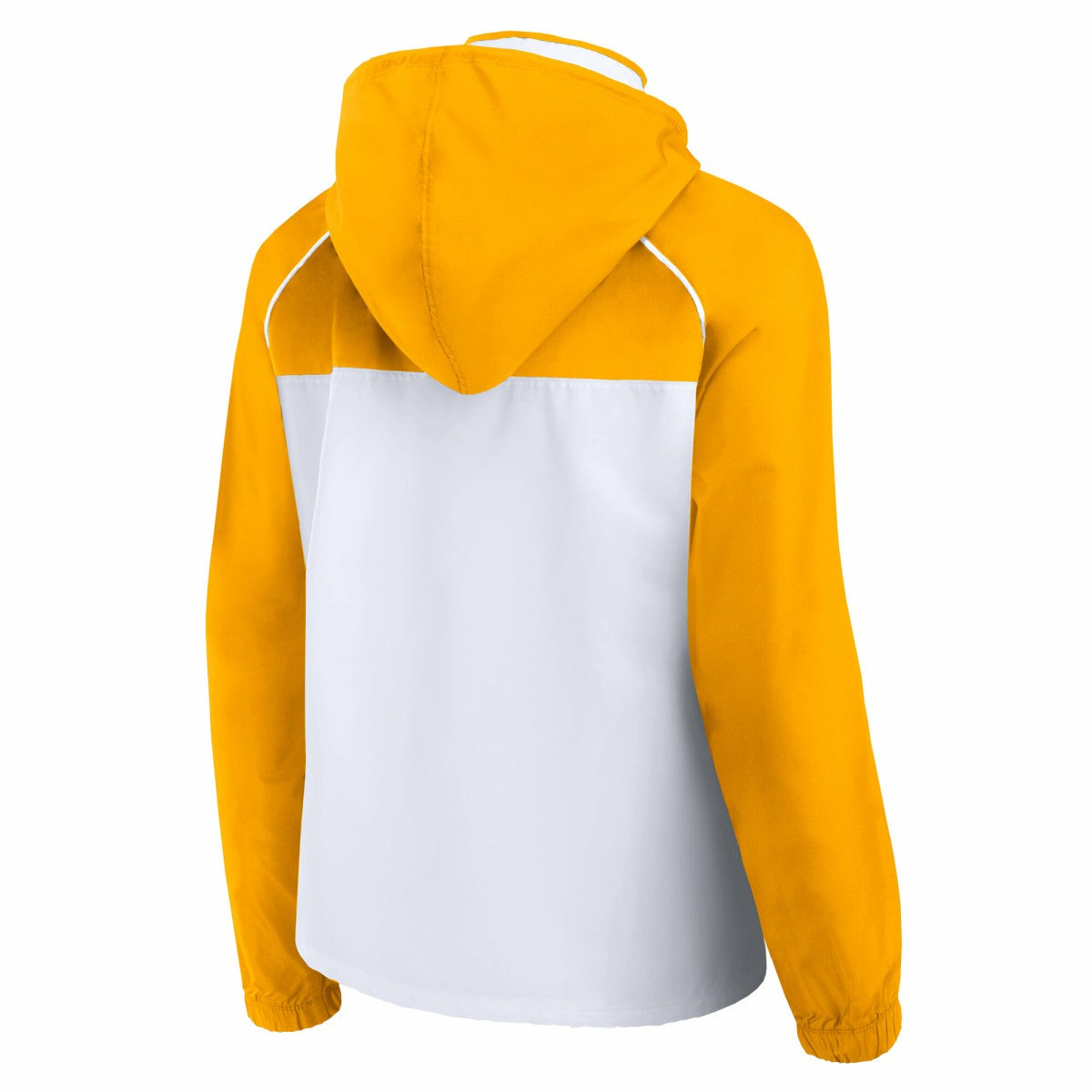 Los Angeles Lakers Women's Anorak Raglan Full-Zip Hoodie Jacket White/Gold