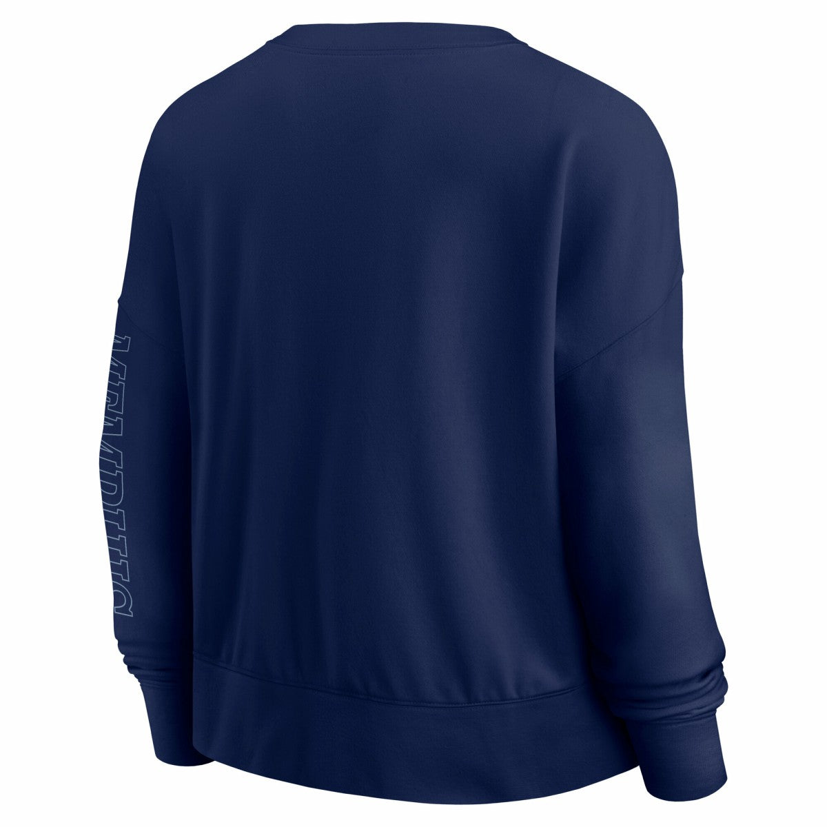 Memphis Grizzlies Women's Oversized Game Day Pullover Sweatshirt Navy