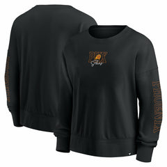 Phoenix Suns Women's Oversized Game Day Pullover Sweatshirt Black