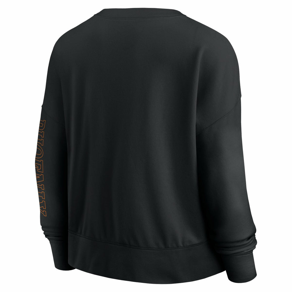 Phoenix Suns Women's Oversized Game Day Pullover Sweatshirt Black