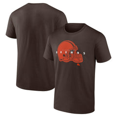 Cleveland Browns Coordinate T-Shirt Brown