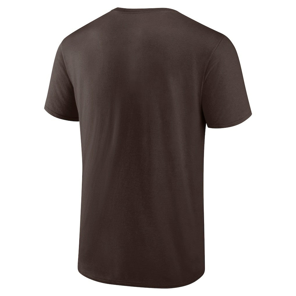 Cleveland Browns Coordinate T-Shirt Brown