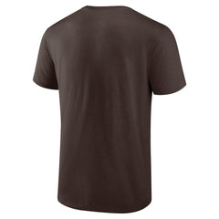 Cleveland Browns Coordinate T-Shirt Brown