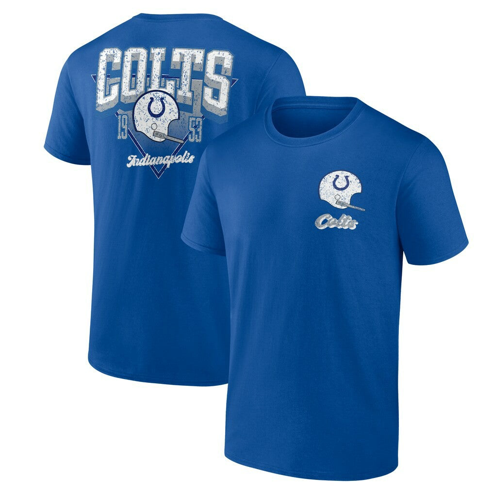 Indianapolis Colts Never Over T-Shirt Royal