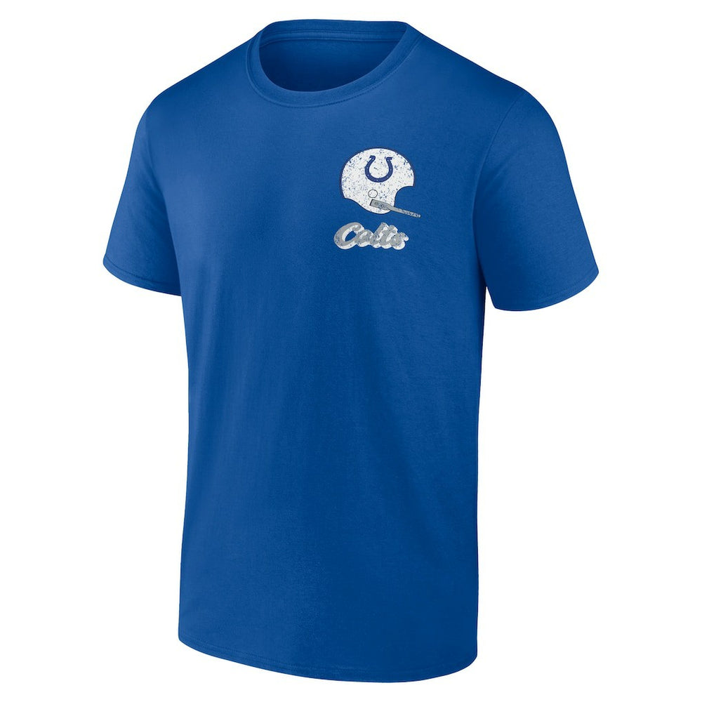 Indianapolis Colts Never Over T-Shirt Royal