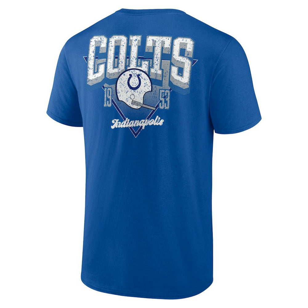 Indianapolis Colts Never Over T-Shirt Royal