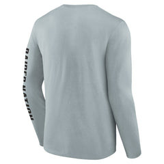 Las Vegas Raiders Vision Long Sleeve T-Shirt Gray