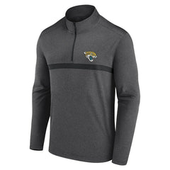 Jacksonville Jaguars Head-to-Head Quarter-Zip Pullover Charcoal