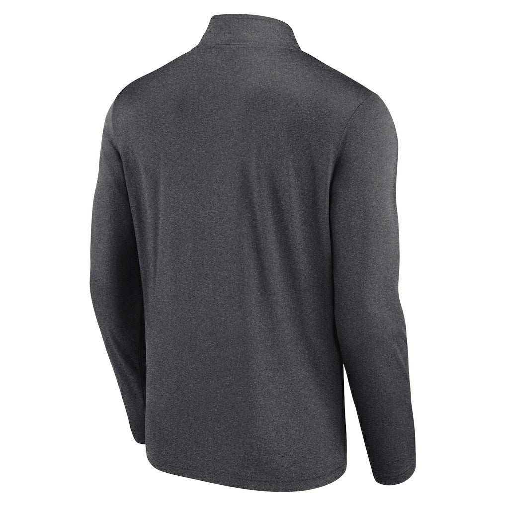 Jacksonville Jaguars Head-to-Head Quarter-Zip Pullover Charcoal