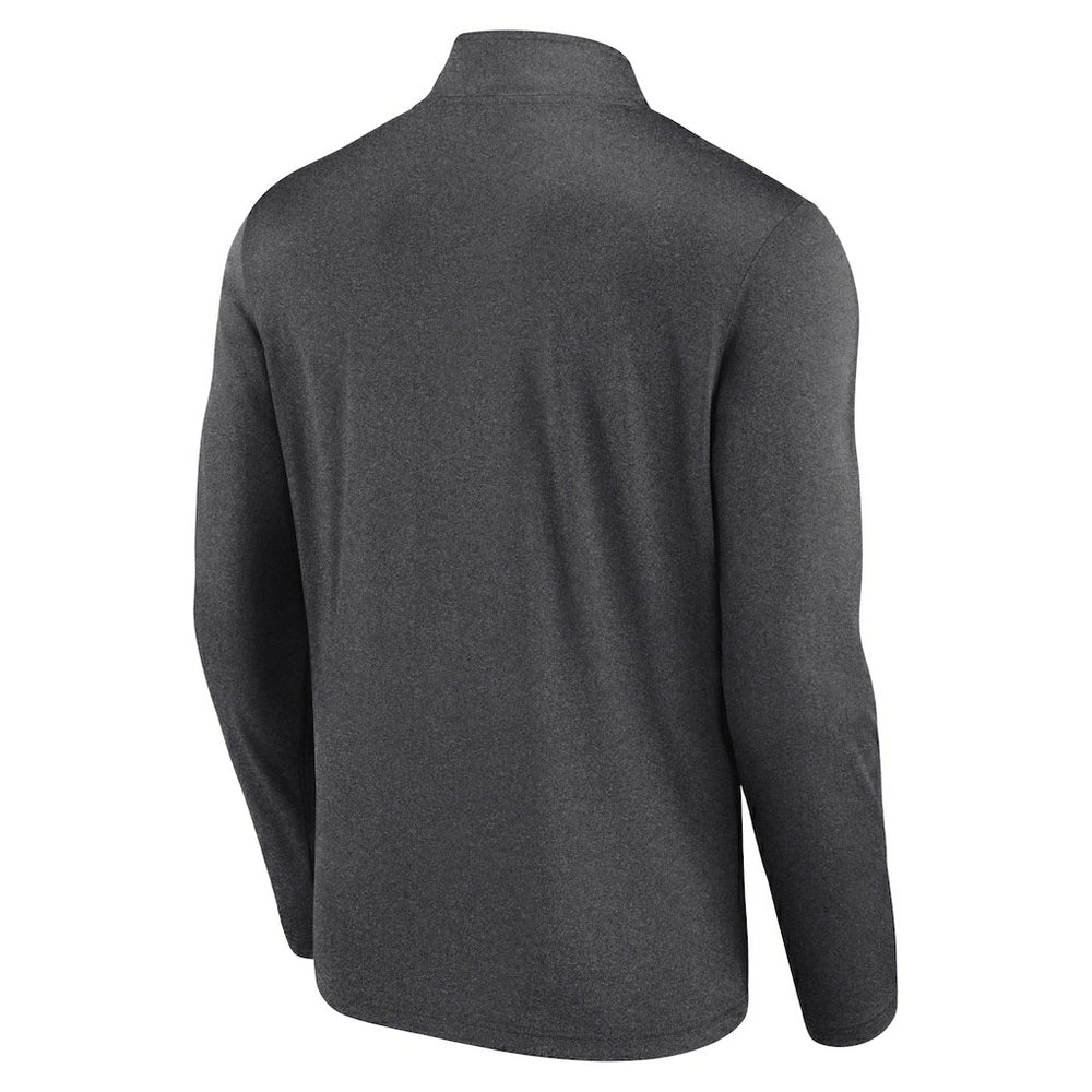 Jacksonville Jaguars Head-to-Head Quarter-Zip Pullover Charcoal