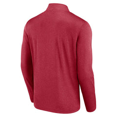 San Francisco 49ers Head-to-Head Quarter-Zip Pullover Scarlet