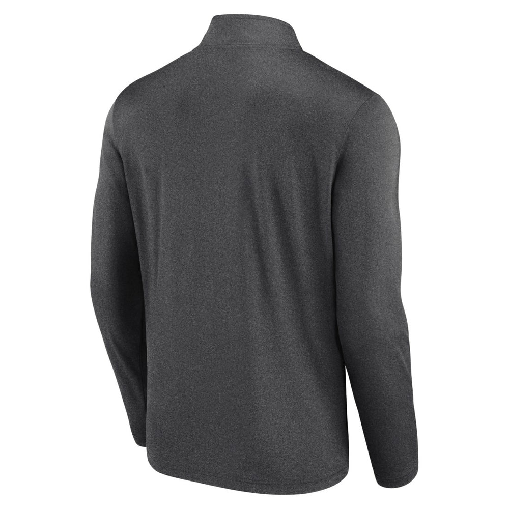 Tampa Bay Buccaneers Head-to-Head Quarter-Zip Pullover Heather Charcoal