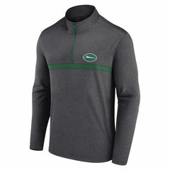New York Jets Head-to-Head Quarter-Zip Pullover Heather Charcoal