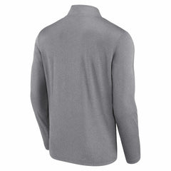 Detroit Lions Head-to-Head Quarter-Zip Pullover Gray