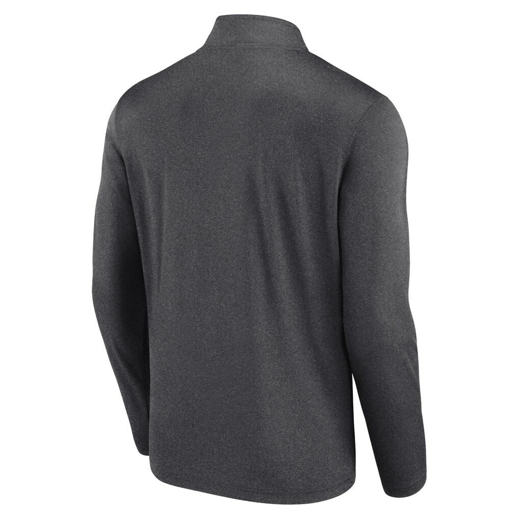 Cleveland Browns Head-to-Head Quarter-Zip Pullover Charcoal