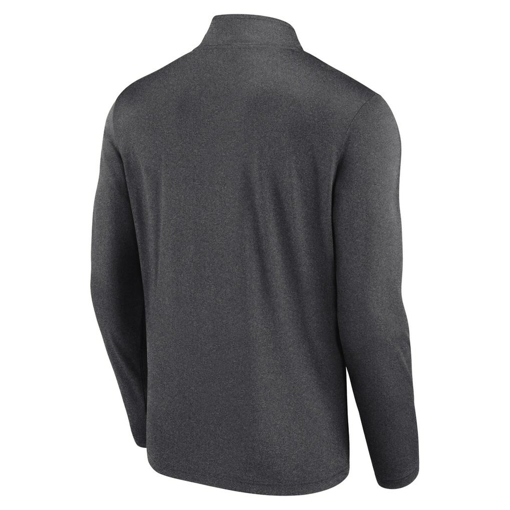 Cleveland Browns Head-to-Head Quarter-Zip Pullover Charcoal